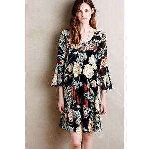 Anthropologie Paper Crown Endora Swing Dress